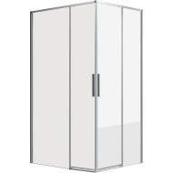 Душевой уголок Grossman Fly 80х100 GR-8010Fl профиль Хром стекло прозрачное Душевой уголок Grossman Fly 80х100 GR-8010Fl профиль Хром стекло прозрачное