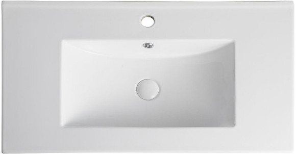 Тумба с раковиной Orange Li-80Tub+Ra подвесная Черная матовая Тумба с раковиной Orange Li-80Tub+Ra подвесная Черная матовая