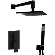Душевая система Paffoni Elle KITEL018NO/MKING Черная матовая Душевая система Paffoni Elle KITEL018NO/MKING Черная матовая