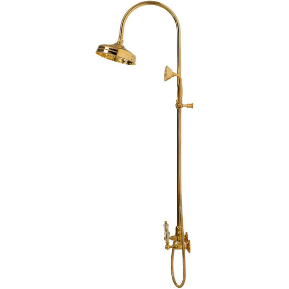 Душевая система Cezares Diamond DIAMOND-CD-03/24-Sw Золото 24 карат Душевая система Cezares Diamond DIAMOND-CD-03/24-Sw Золото 24 карат