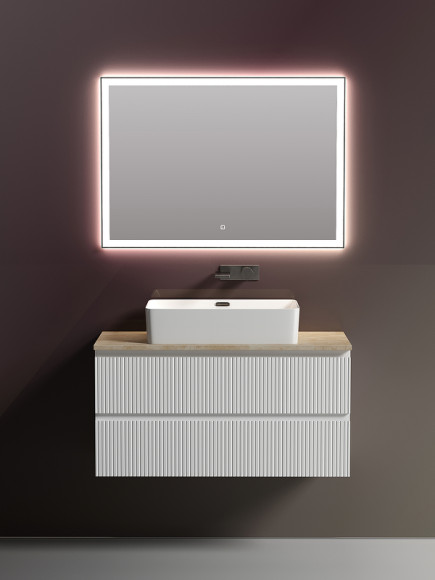 Тумба под раковину Sancos Snob T 100 SNT100W подвесная Bianco