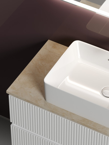 Тумба под раковину Sancos Snob T 100 SNT100W подвесная Bianco