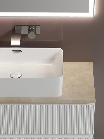 Тумба под раковину Sancos Snob T 100 SNT100W подвесная Bianco