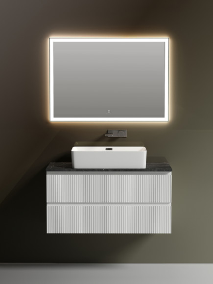 Тумба под раковину Sancos Snob T 100 SNT100W подвесная Bianco