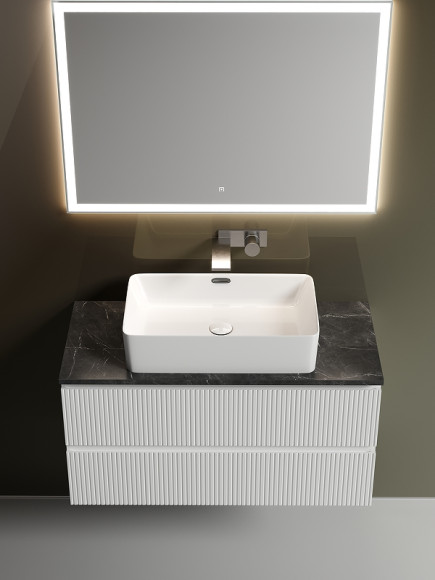 Тумба под раковину Sancos Snob T 100 SNT100W подвесная Bianco