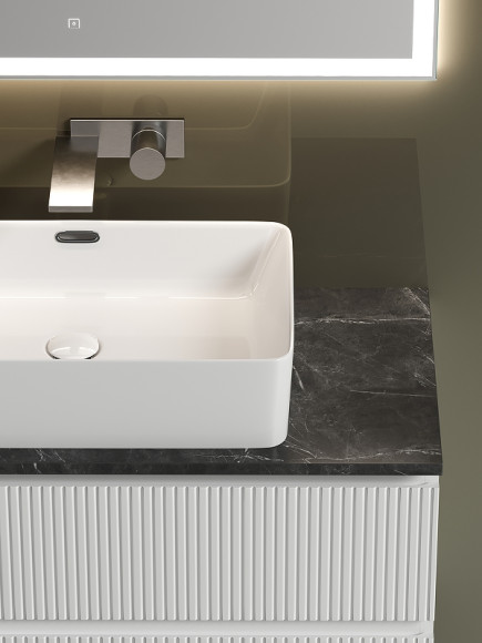 Тумба под раковину Sancos Snob T 100 SNT100W подвесная Bianco