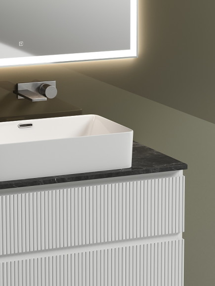 Тумба под раковину Sancos Snob T 100 SNT100W подвесная Bianco