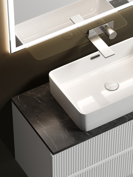 Тумба под раковину Sancos Snob T 100 SNT100W подвесная Bianco