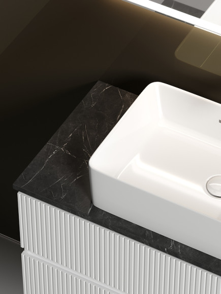 Тумба под раковину Sancos Snob T 100 SNT100W подвесная Bianco