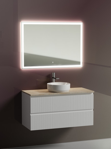 Тумба под раковину Sancos Snob T 100 SNT100W подвесная Bianco