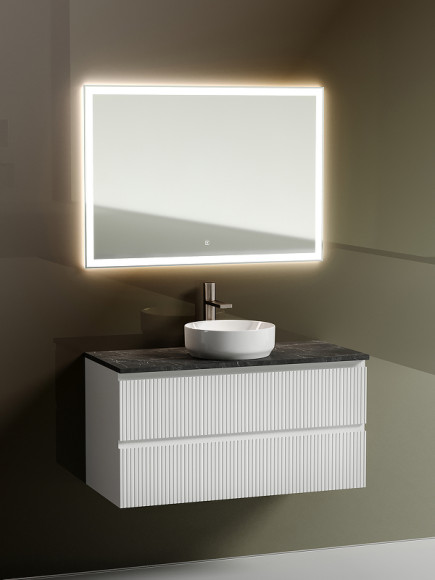 Тумба под раковину Sancos Snob T 100 SNT100W подвесная Bianco