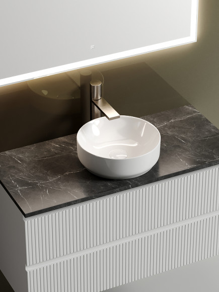 Тумба под раковину Sancos Snob T 100 SNT100W подвесная Bianco