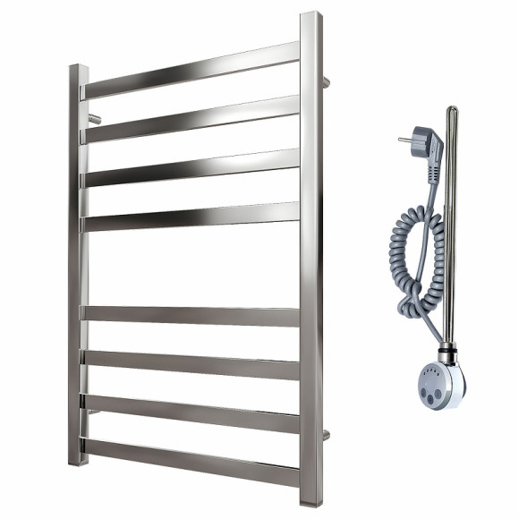 Электрический полотенцесушитель Point Меркурий PN83158E П8 500x800 левый/правый Хром Электрический полотенцесушитель Point Меркурий PN83158E П8 500x800 левый/правый Хром