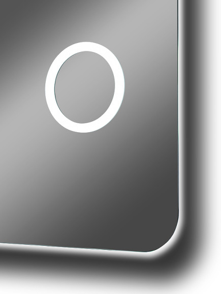 Зеркало Континент Elegant 1200х700 ЗЛП699 с подсветкой с сенсорным выключателем