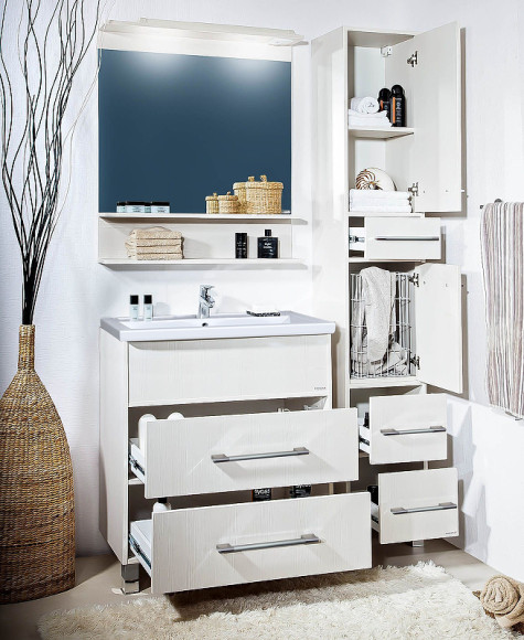 Тумба под раковину Бриклаер Чили 70 4627125415005 Светлая лиственница