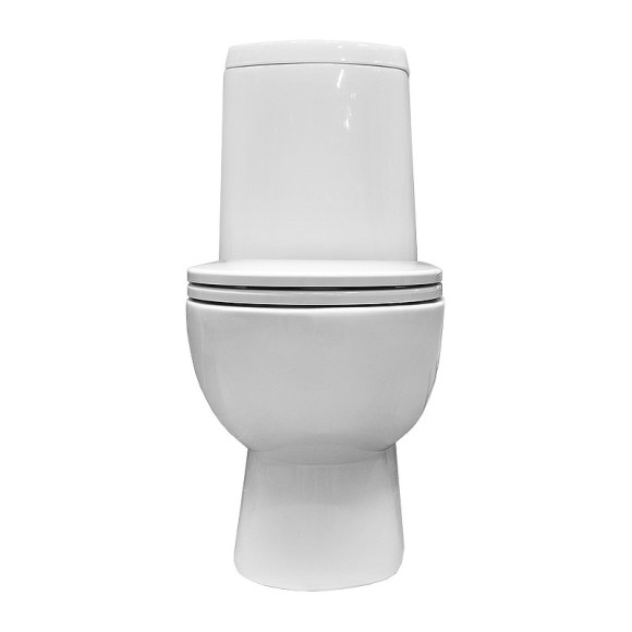 Унитаз-компакт Sanita Luxe Fest SL DM WC.CC/Fest/2-DM/WHT.G/S1 с бачком и сиденьем Микролифт Унитаз-компакт Sanita Luxe Fest SL DM WC.CC/Fest/2-DM/WHT.G/S1 с бачком и сиденьем Микролифт