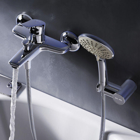 Смеситель для ванны AM.PM Joy F85E15000 Хром Смеситель для ванны AM.PM Joy F85E15000 Хром