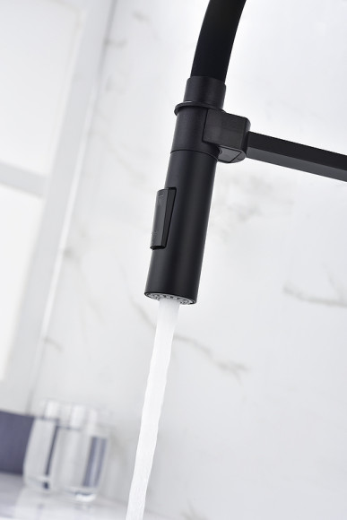 Смеситель для кухни Paulmark Halt Ha214021-401 Антрацит