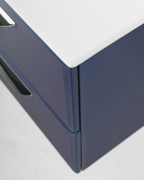 Тумба под раковину Cezares Eco-Cer 80 ECO-CER-800-2C-SO-SPF-P подвесная Sapfiro без ручек