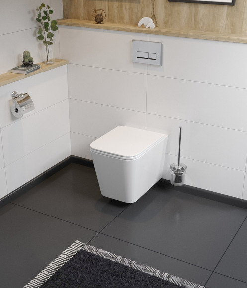 Унитаз Koller Pool Kvadro KR-0530-RW подвесной с сиденьем Микролифт