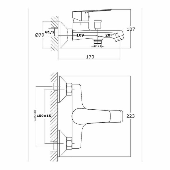 Смеситель для ванны Orange Loop M26-100gd Золото Смеситель для ванны Orange Loop M26-100gd Золото