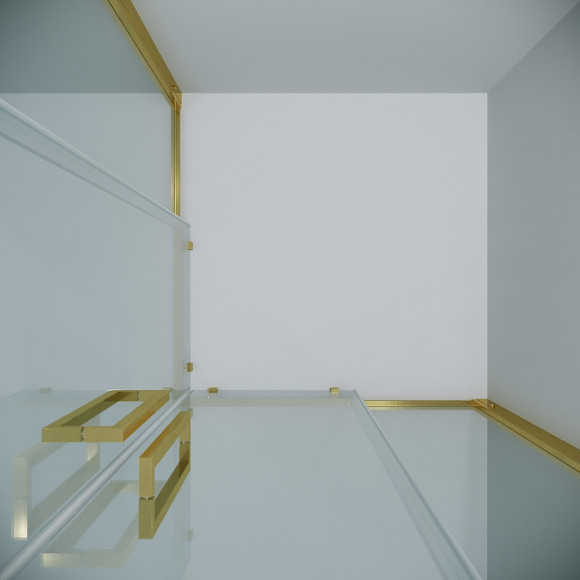 Душевой уголок Grossman Cosmo 80х80 300.K33.02.8080.32.00 профиль Золото сатин стекло прозрачное Душевой уголок Grossman Cosmo 80х80 300.K33.02.8080.32.00 профиль Золото сатин стекло прозрачное