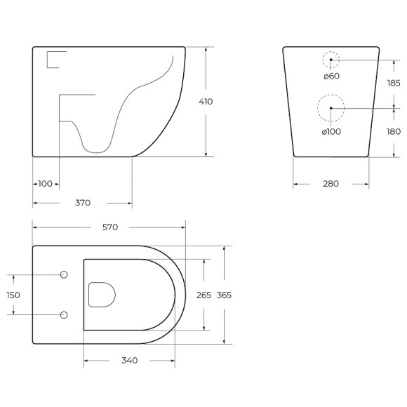 Унитаз BelBagno Sfera-R BB2141CBR/BB865SC приставной с сиденьем Микролифт Унитаз BelBagno Sfera-R BB2141CBR/BB865SC приставной с сиденьем Микролифт