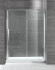 Душевая дверь в нишу Cezares Lux Soft W-BF-1 120 профиль Хром стекло прозрачное