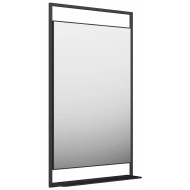 Зеркало Kerama Marazzi Plaza Next 60 PL.N.mi.P.60\BLK с подсветкой Черное матовое с сенсорным выключателем