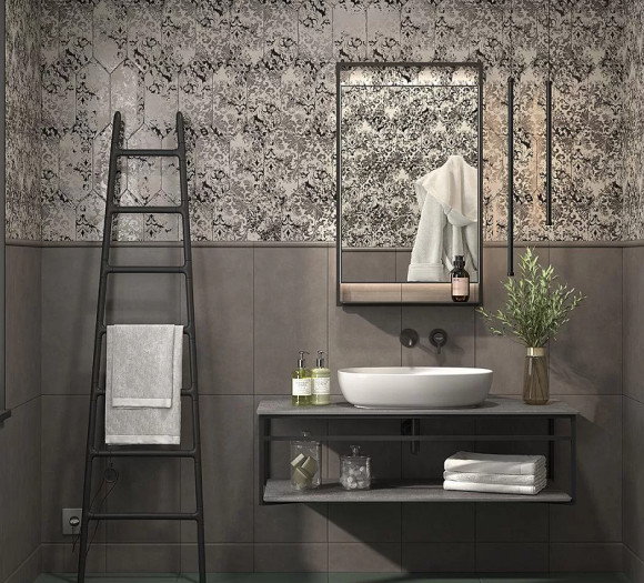 Зеркало Kerama Marazzi Plaza Next 60 PL.N.mi.P.60\BLK с подсветкой Черное матовое с сенсорным выключателем