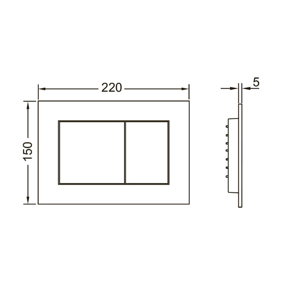 Комплект унитаза Ceramicanova Forma CN3009 с инсталляцией Tece Base 9400413 с сиденьем Микролифт и Белой клавишей смыва