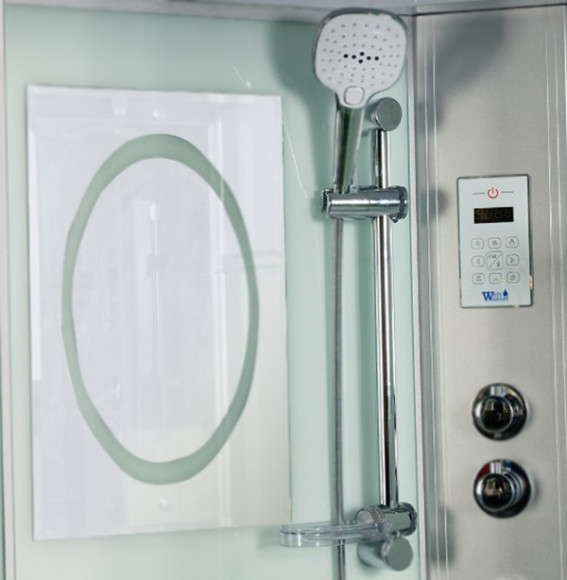 Душевая кабина WeltWasser WW500 Emmer 11055 110x110 10000003288 профиль Хром стекло прозрачное Душевая кабина WeltWasser WW500 Emmer 11055 110x110 10000003288 профиль Хром стекло прозрачное