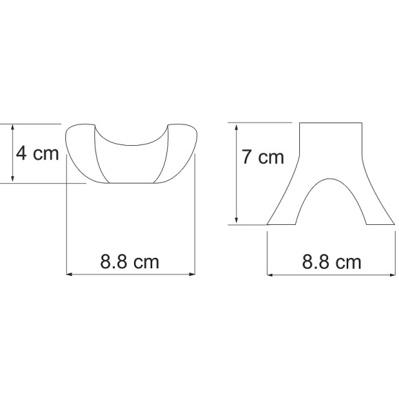 Двойной крючок WasserKRAFT Berkel K-6823D Хром