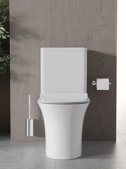 Унитаз компакт Agger AT01000 с бачком и сиденьем Микролифт Унитаз компакт Agger AT01000 с бачком и сиденьем Микролифт