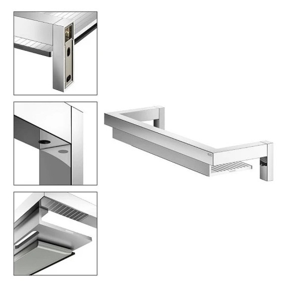 Металлическая полка Keuco Edition 90 19159010000 Хром Металлическая полка Keuco Edition 90 19159010000 Хром