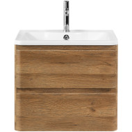 Тумба под раковину BelBagno 70 ALBANO-700-2C-SO-RR подвесная Rovere Rustico