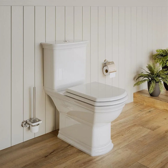 Унитаз компакт Vitra Serenada 9722B003-7203 с бачком и сиденьем Микролифт Унитаз компакт Vitra Serenada 9722B003-7203 с бачком и сиденьем Микролифт