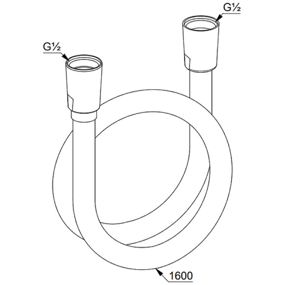 Душевой шланг Kludi Supra 6107205-00 Хром Душевой шланг Kludi Supra 6107205-00 Хром