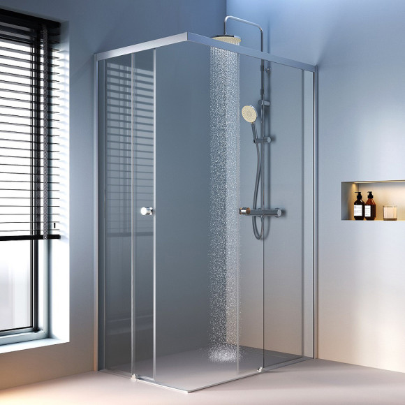 Душевой уголок AM.PM X-Joy 120х80 W94G-403-12080-MТ профиль Хром матовый стекло прозрачное Душевой уголок AM.PM X-Joy 120х80 W94G-403-12080-MТ профиль Хром матовый стекло прозрачное