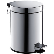 Ведро для мусора Aquatek AQ4991CR Хром