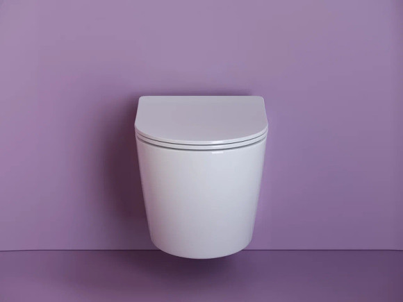 Унитаз Ceramicanova Uno Rimless CN11001 подвесной Белый с сиденьем Микролифт