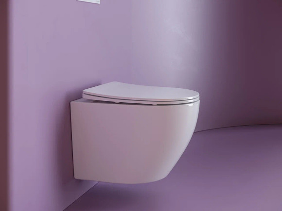 Унитаз Ceramicanova Uno Rimless CN11001 подвесной Белый с сиденьем Микролифт