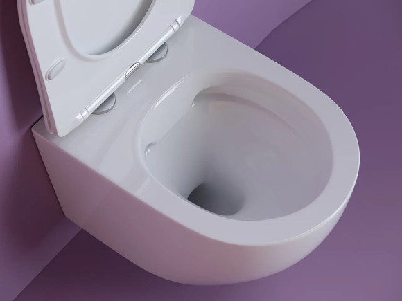 Унитаз Ceramicanova Uno Rimless CN11001 подвесной Белый с сиденьем Микролифт