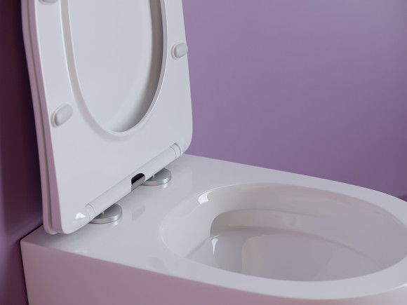 Унитаз Ceramicanova Uno Rimless CN11001 подвесной Белый с сиденьем Микролифт