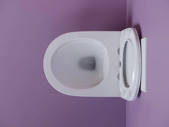 Унитаз Ceramicanova Uno Rimless CN11001 подвесной Белый с сиденьем Микролифт