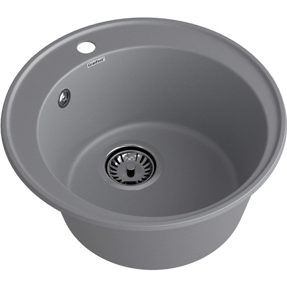 Кухонная мойка GranFest Quarz GF-Z08 Темно-серая Кухонная мойка GranFest Quarz GF-Z08 Темно-серая