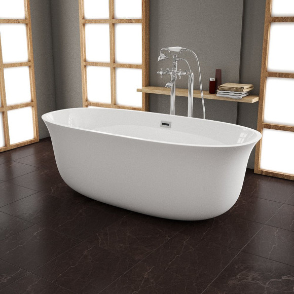 Акриловая ванна Grossman Galaxy 166х75 GR-1201 без гидромассажа Акриловая ванна Grossman Galaxy 166х75 GR-1201 без гидромассажа