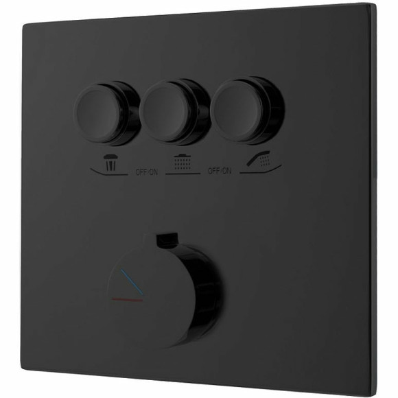 Душевая система Vincea VSFW-4311MB Черная матовая Душевая система Vincea VSFW-4311MB Черная матовая