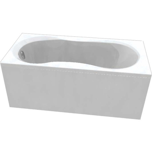Акриловая ванна C-Bath Salus 150x70 CBQ006004 без гидромассажа Акриловая ванна C-Bath Salus 150x70 CBQ006004 без гидромассажа