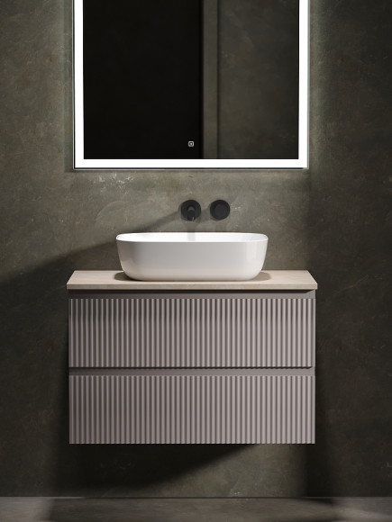 Тумба под раковину Sancos Snob R 80 SNR80SM подвесная Doha Soft